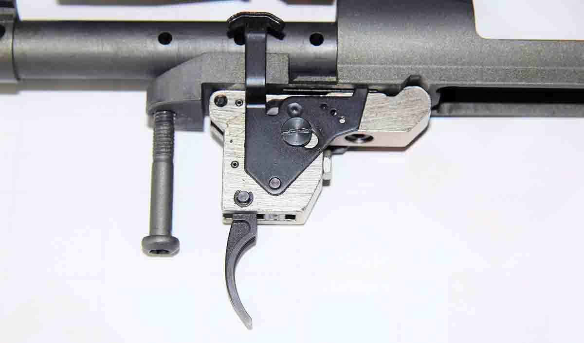 The test rifle held a finely-tuned Howa two-stage trigger. The trigger included a short take-up and then broke crisply at 1.25 pounds with no overtravel.